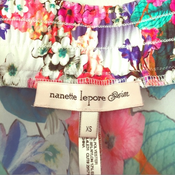 Nanette Lepore Swim wide leg pants coverup - Picture 2 of 3